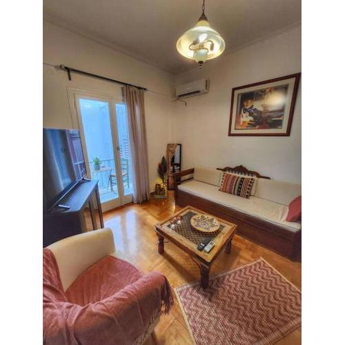 Ilyssos - Boho Stylish apt- Hilton Area Athens
