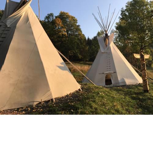 Indiánské Teepee