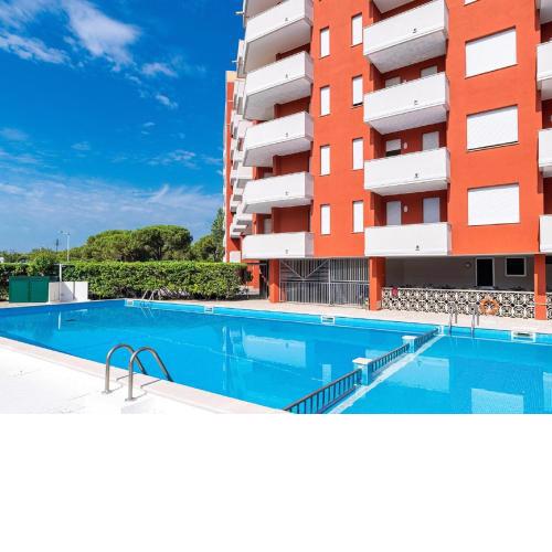 Inviting apartment in Porto Santa Margherita with pool