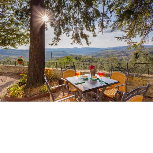 ISA-Farmhouse with swimming-pool in Chianti-area in the middle of Tuscan nature