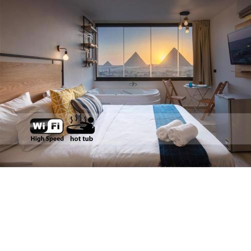 Jacuzzi By The Historic Giza Pyramids - Apartment 3