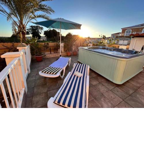 JACUZZI con increíble vista al mar y campo de golf