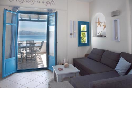 JUST BLUE with amazing Sea Views in Piso Livadi