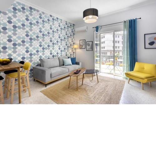 Kasomouli93- Vibrant RENOV 2BR space in the heart
