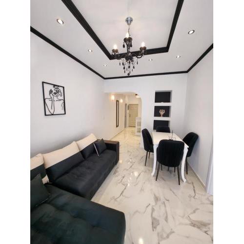 Kavala Black and White apartment