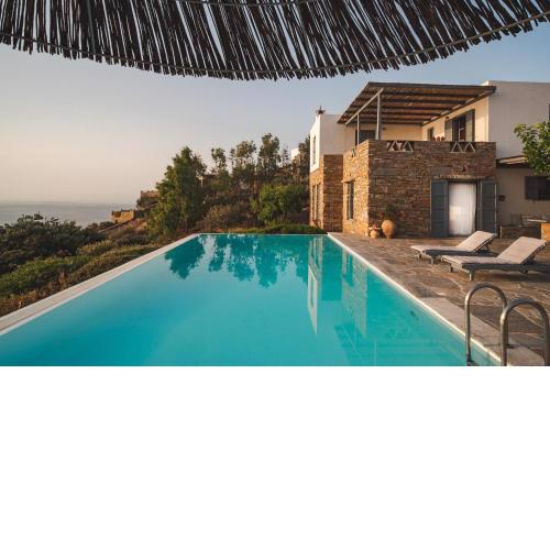 Kea Boho Luxury with Pool & Stunning Views