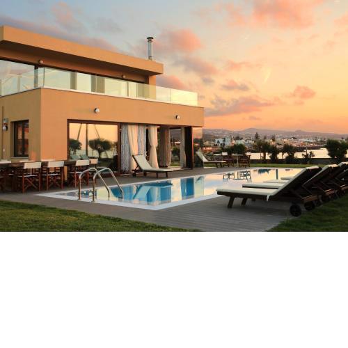 Kimona Villa Seafront Swimming Pool Jacuzzi 6 Bedrooms 21 PAX Kouvohori Villas Crete