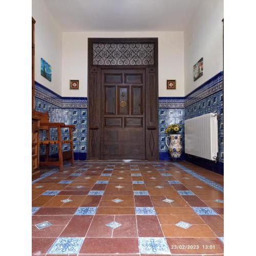 La Antigua, casa céntrica, amplio patio y barbacoa