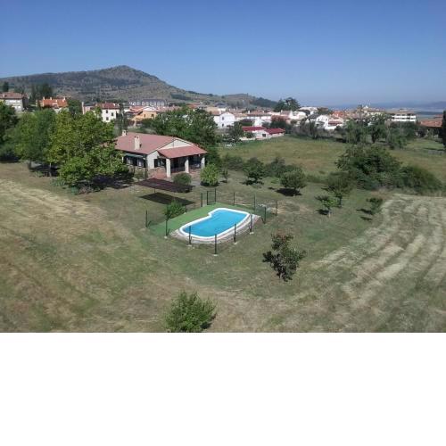 La casa de la parcela