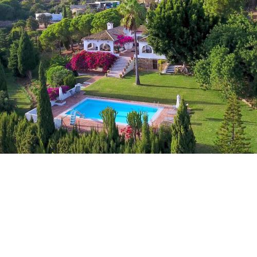 La Ciruela - Villa paisible jardin de 5000m2 piscine chauffée et vue sur mer