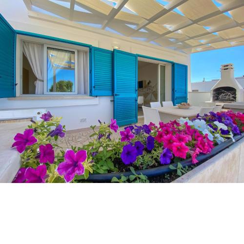 La Maison Blue Salento - Villetta e monolocale fronte e vista mare