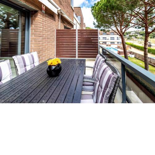 La Pineda Duplex con terraza céntrico en SAgaró