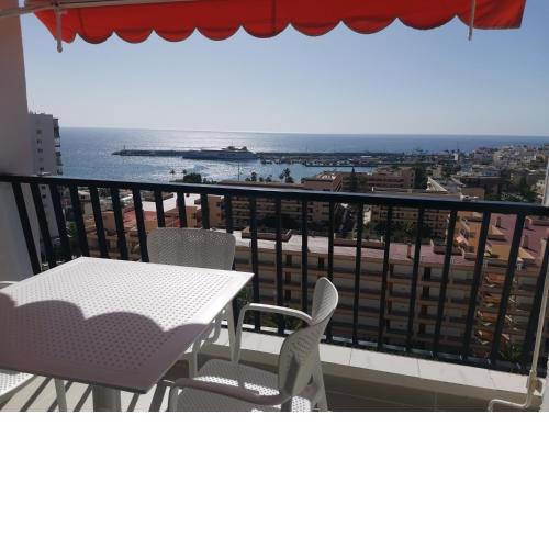 LA SERENATA Los Cristianos Achacay vue panoramique océan appartement