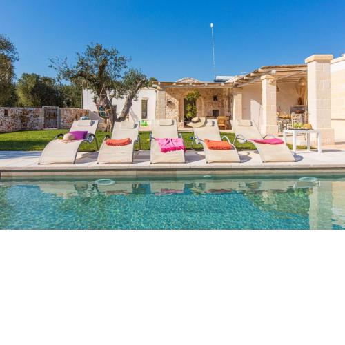 Lamia del vespro con piscina privata
