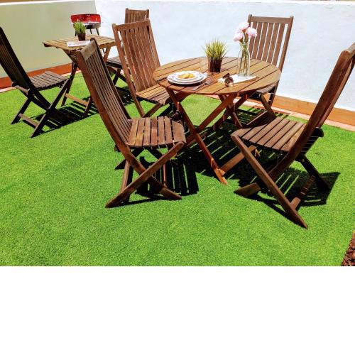 LARGE Apartment with large and sunny Terrace - Garden & Outdoor Gym , ALICANTE CENTER