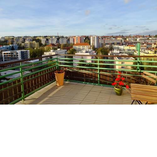 Light cozy flat large terrace near Prague castle