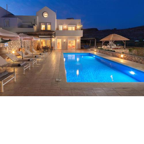 Lindos Villa Amara with Private Pool and Hot Tub