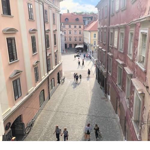 Ljubljana's Town Square Apartment