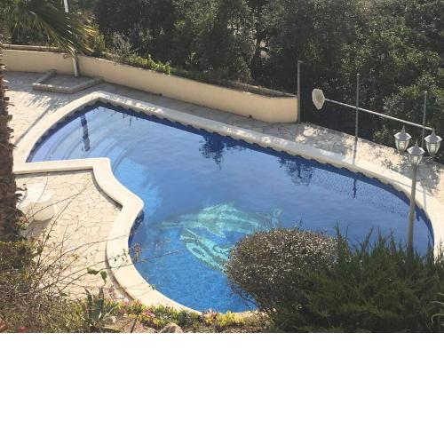 LLoret de Mar- Well-equipped modern villa with pool and seaview for 10 persons