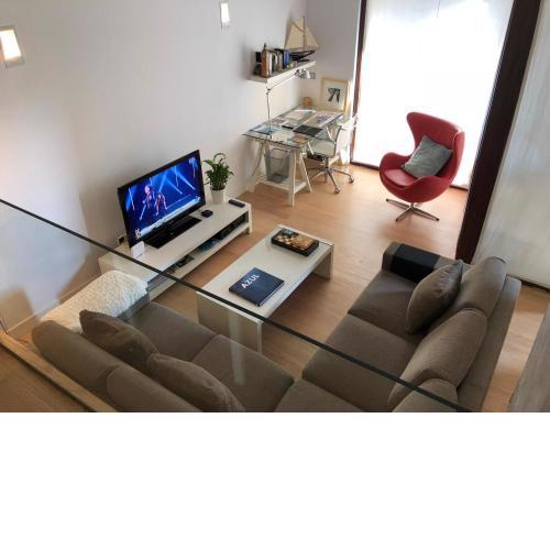 Loft Las Arenas Getxo junto puente colgante Bilbao