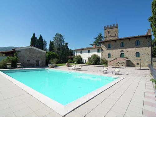 Lovely estate not far from Florence on a hill with olives trees and cypresses