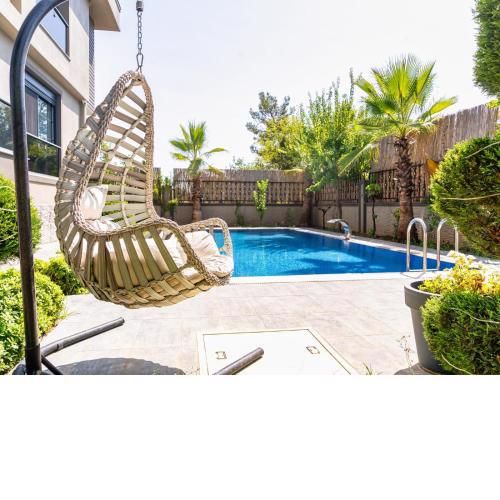 Lux Villa w Balcony Pool Sauna Garden in Antalya