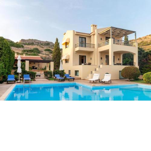 Luxurious Villa Mira Mare Sounio