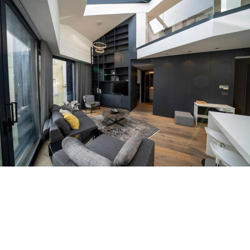 Luxury 2 bedroom loft apt with Terrace in Galata Galata Daire 3