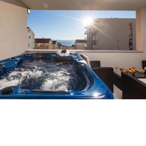 Luxury apartman SKY with sea view and whirlpool