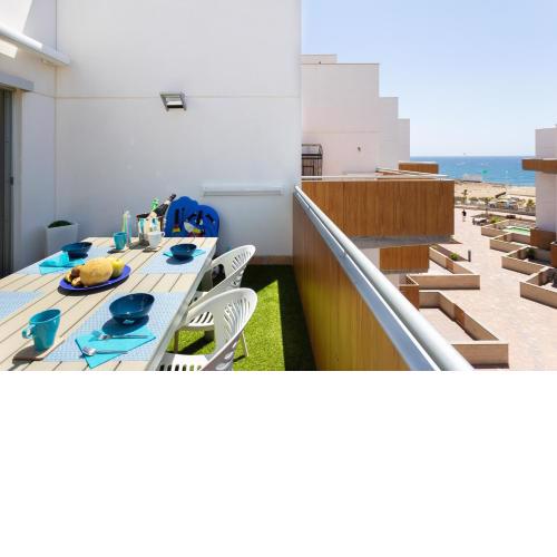 Luxury beachfront penthouse