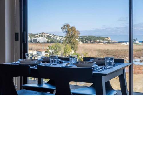 Luxury blue view