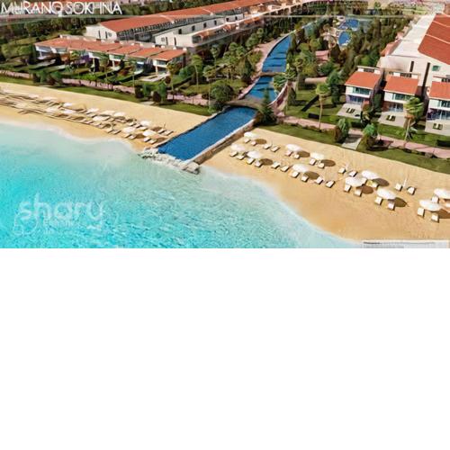 شالية فاخر للصفوة مع اطلالة على البحر Luxury chalet on beach and English speaker