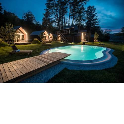 Luxury glamping Chocolate village