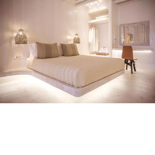 Luxury Naxos Villas Premium Suite Air Conditioning Outdoor Pool 1 Bedroom Stelida