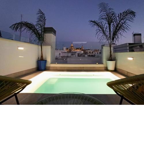 Luxury Penthouse with private pool Setas monument