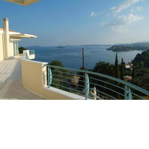 Luxury private Villa Liberty with swimming pool and Panoramic view to Corfu Town