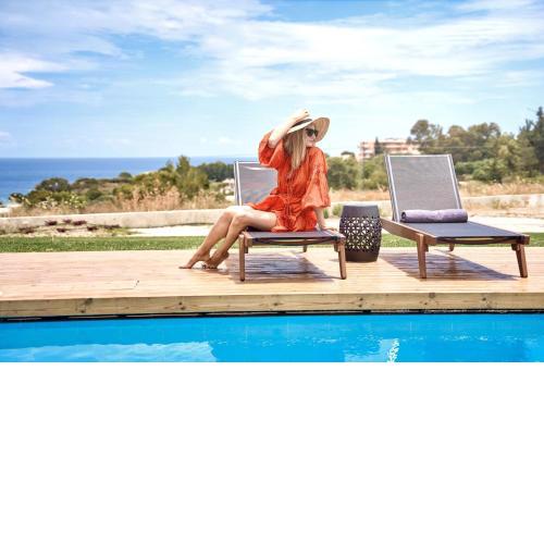 Luxury Rhodes Villa - Amel Villa - Stunning Sea Views - Private Swimming Pool - 3BDR - Kalithea