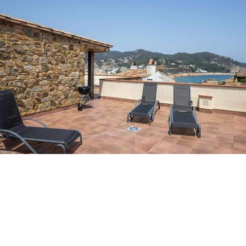 Luxury Rocamar Primera línea de marTerraza