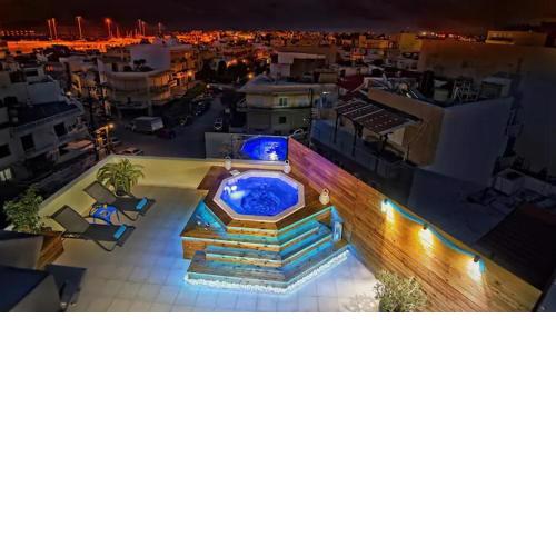 Luxury Sea-View Penthouse in Heraklion Crete