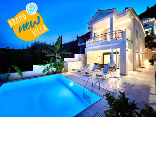 Luxury Villa Agios Dimitrios with private pool