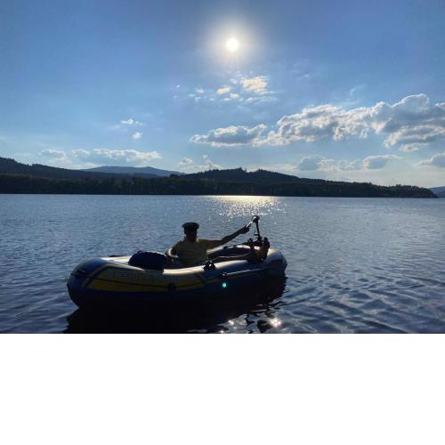 Luxury villa in extensive grounds on Lipno Lake