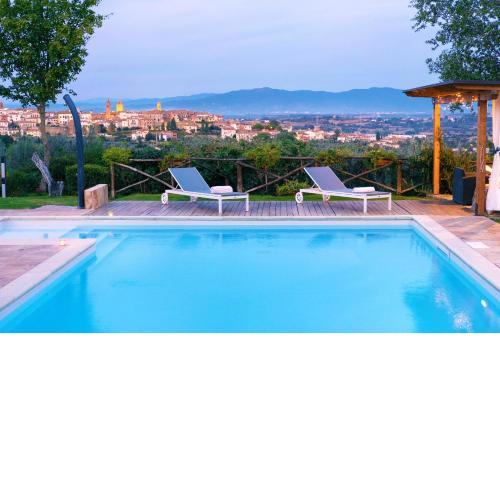 LUXURY VILLA SALTWATER POOL 35min FROM CORTONA
