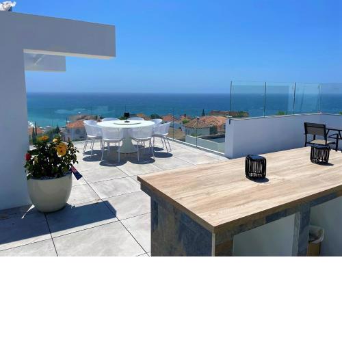 Luxury villa with panoramic views and infinity pool