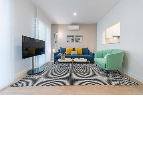 Madrid center 2 bedrooms quiet apartment