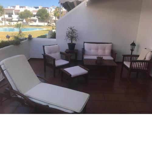 Magnifico alojamiento en la playa Islantilla con gran terraza y zona del Campo de Golf