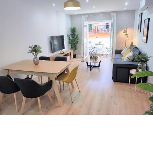 Malagueta Beach & Muelle1 & Centre con Parking Privado