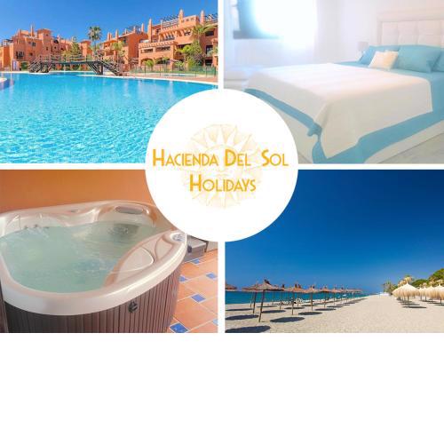 Marbella Apartment - Beautiful & Spacious next to Marriott Playa Andaluza - PRIVATE HEATED JACUZZI
