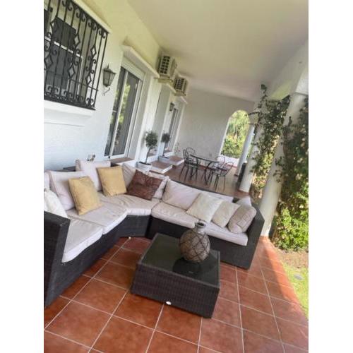 Marbella large rustic family villa to rent