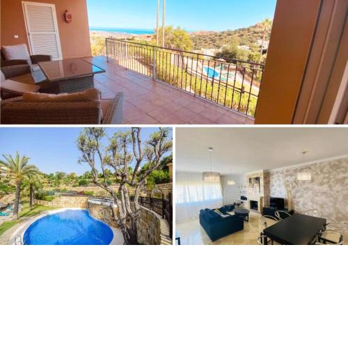 Marbella Sun Apartment - lush garden and sea view