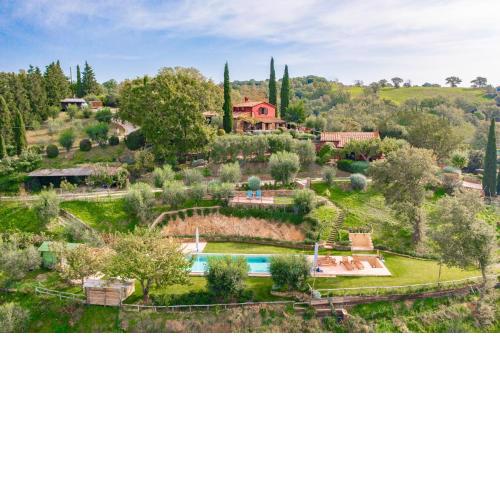 MAREMMA TUSCANY, Podere Torricelle Pancole Gr, single independent villa for 4, infinity pool with sea view, sauna and jacuzzi